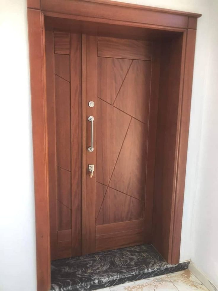 Custom wooden door design Attock by ABC Interior